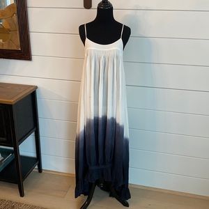 Geren Ford Silk Dip-Dyed Maxi Dress S